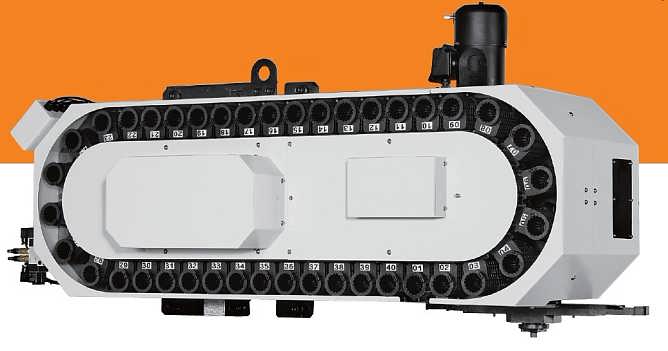 臥式加工中心使用什么類(lèi)型的刀庫(kù)(圖3)