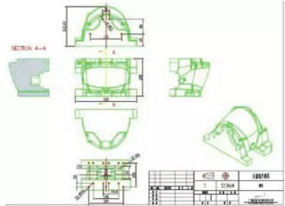 常用的摩托車頭盔鏡片模具三線立式加工中心850plus做出來的！(圖3)